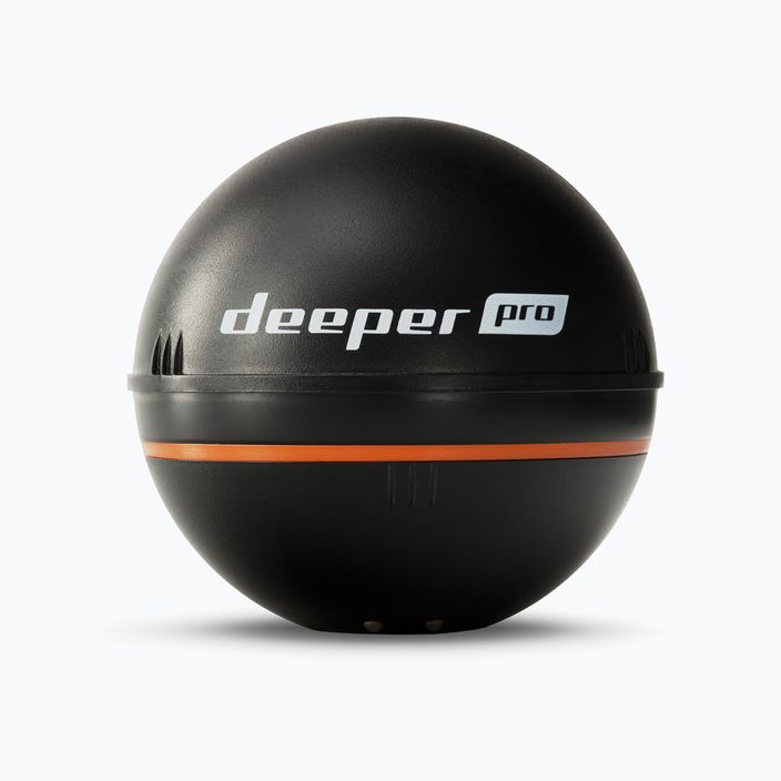 Deeper Smart Sonar Pro žvejybos sonaras juodas DP1H20S10