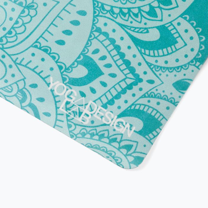 Yoga Design Lab kombinuotas jogos kilimėlis 3,5 mm mėlynas Mandala Turquoise 3