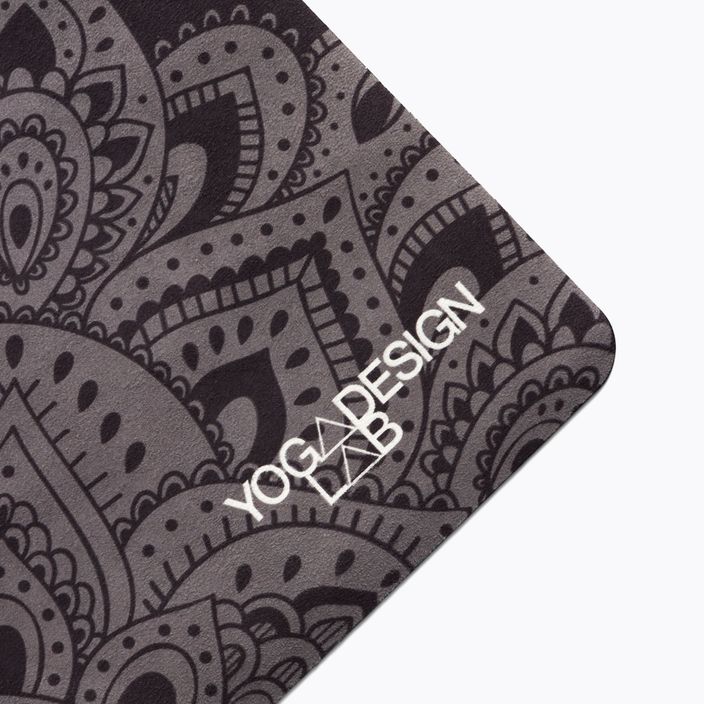 Yoga Design Lab Combo jogos kelioninis kilimėlis 1,5 mm juodos spalvos Mandala Black 3