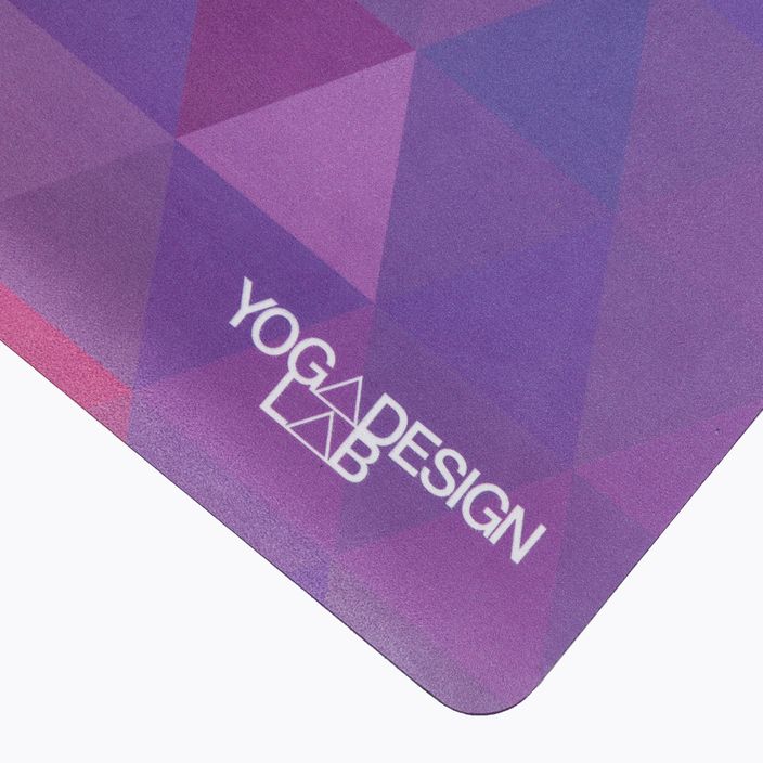 Yoga Design Lab kombinuotas 1,5 mm rožinis kelioninis kilimėlis jogai Tribeca Sand 3