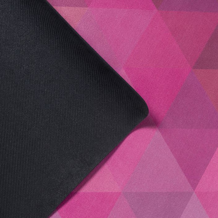 Yoga Design Lab kombinuotas 1,5 mm rožinis kelioninis kilimėlis jogai Tribeca Sand 4