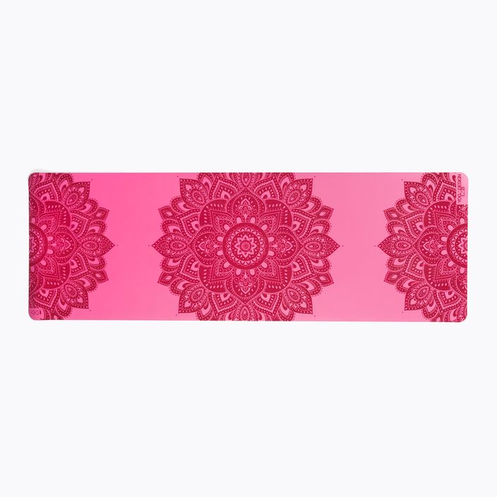 Yoga Design Lab begalybės jogos kilimėlis 5 mm rožinis Mandala Rose 2