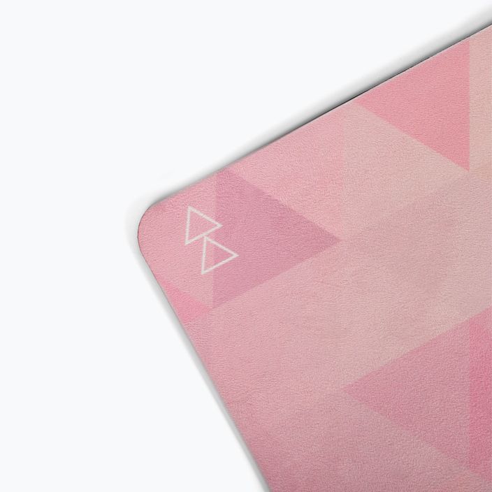 Yoga Design Lab kombinuotas 5,5 mm rožinis jogos kilimėlis Tribeca Sand 4
