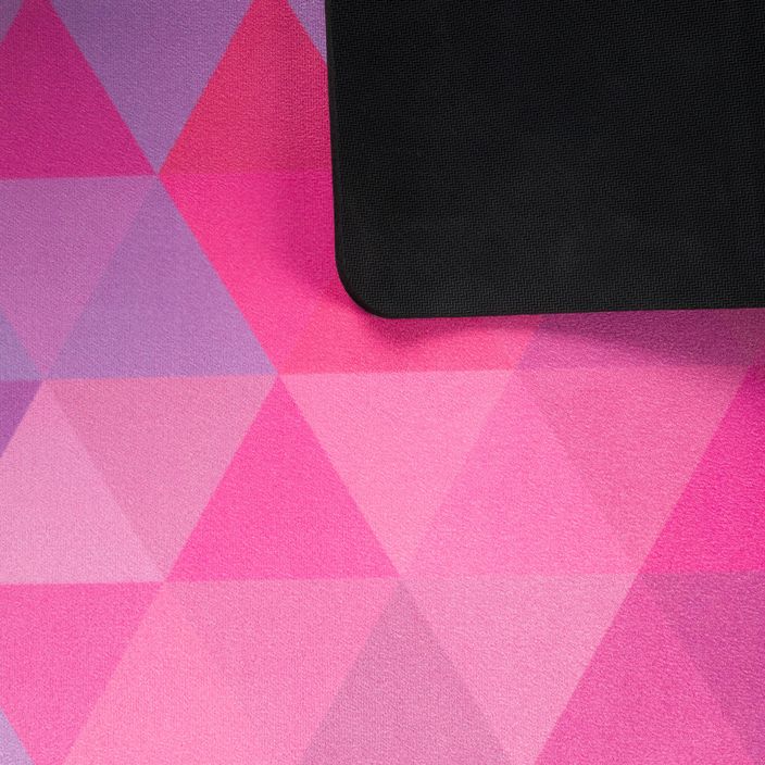 Yoga Design Lab kombinuotas 5,5 mm rožinis jogos kilimėlis Tribeca Sand 5