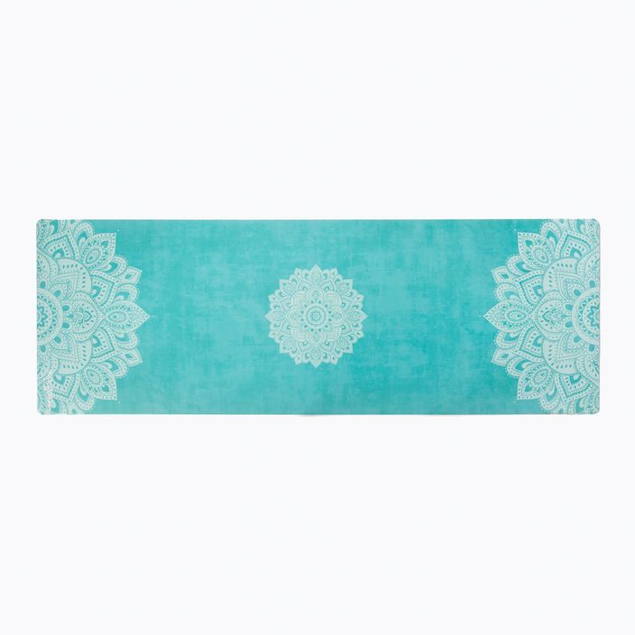 Yoga Design Lab kombinuotas jogos kilimėlis 5,5 mm mėlynas Mandala Turquoise 2