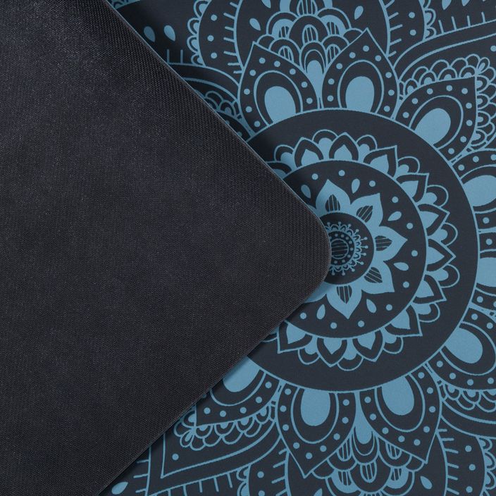 Yoga Design Lab begalybės jogos kilimėlis 3 mm mėlynas Mandala Teal 4