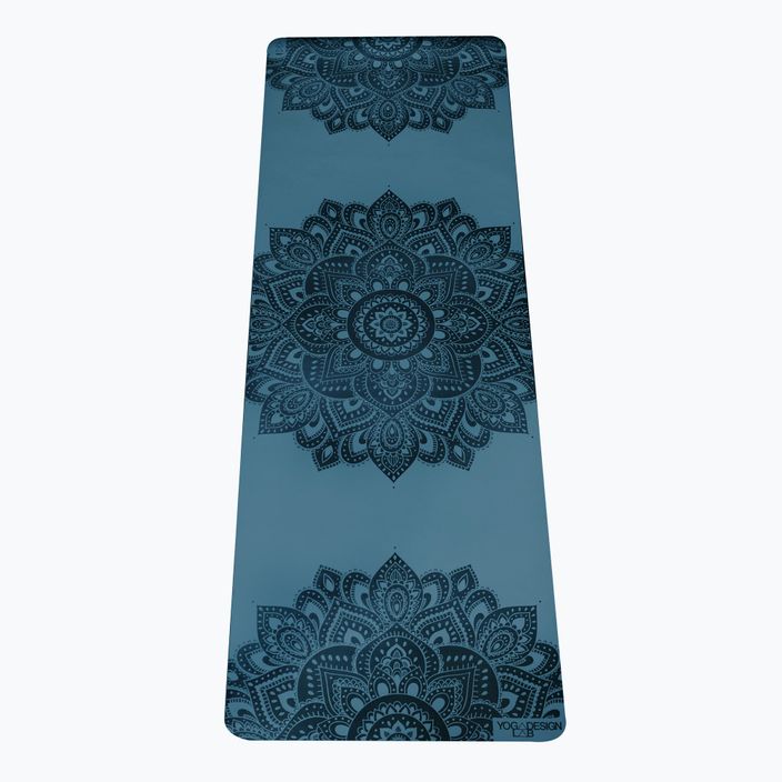 Yoga Design Lab begalybės jogos kilimėlis 3 mm mėlynas Mandala Teal 5