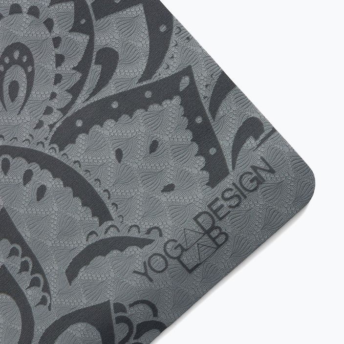 Yoga Design Lab Flow Pure 6 mm žalias Mandala Charcoal jogos kilimėlis 3