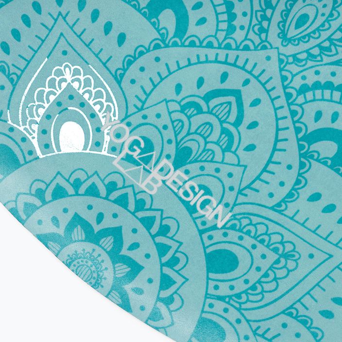Yoga Design Lab Curve jogos kilimėlis 3,5 mm turkio spalvos Mandala Turquoise 3