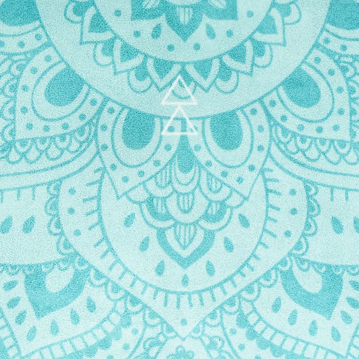 Yoga Design Lab Curve jogos kilimėlis 3,5 mm turkio spalvos Mandala Turquoise 13