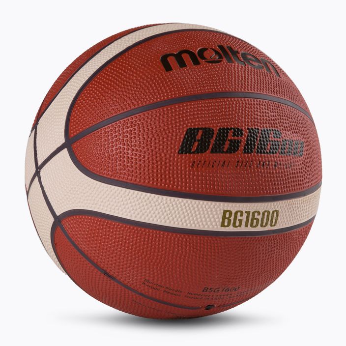 Molten krepšinio kamuolys B5G1600 5 dydžio 2