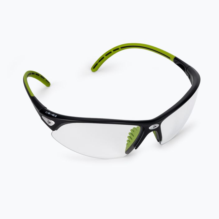 Dunlop Sq I-Armour skvošo akiniai juoda/žalia 753133