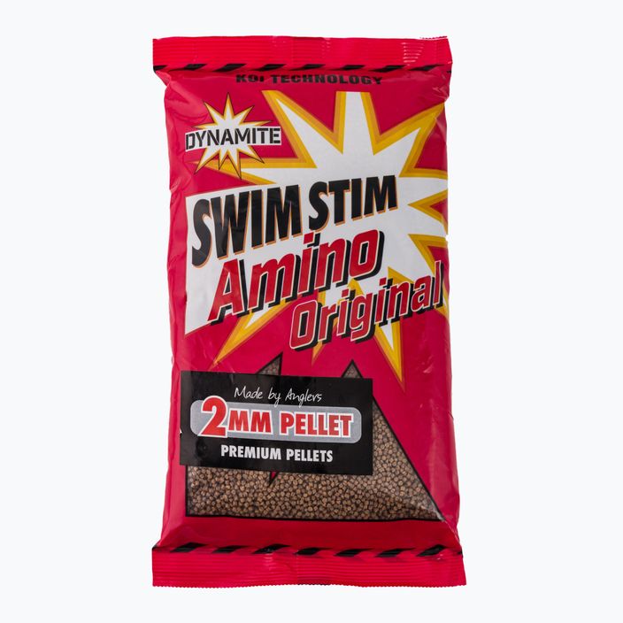 Dynamite Baits Swim Stim Amino metodo granulės 2 mm rudos spalvos ADY041401
