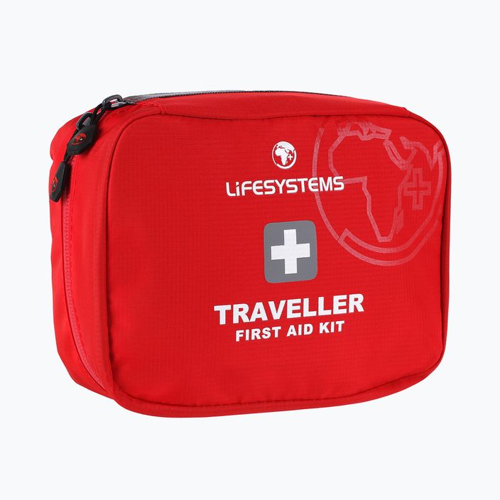 Lifesystems Traveller pirmosios pagalbos rinkinys raudonas LM1060SI 2