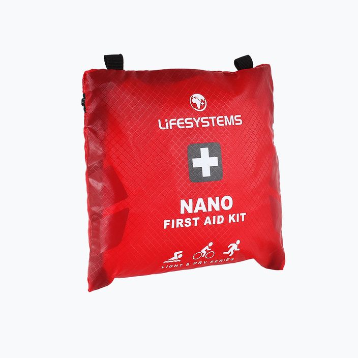 Lifesystems kelioninis pirmosios pagalbos rinkinys Light & Dry Nano First Aid Kit raudonas LM20040SI 2