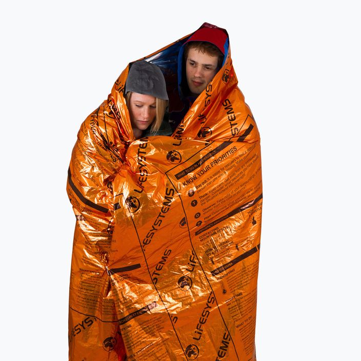Lifesystems Heatshield Blanket Double orange LM42170 5