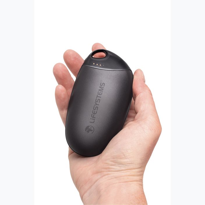 "Lifesystems" įkraunamas rankų šildytuvas USB juodas 4