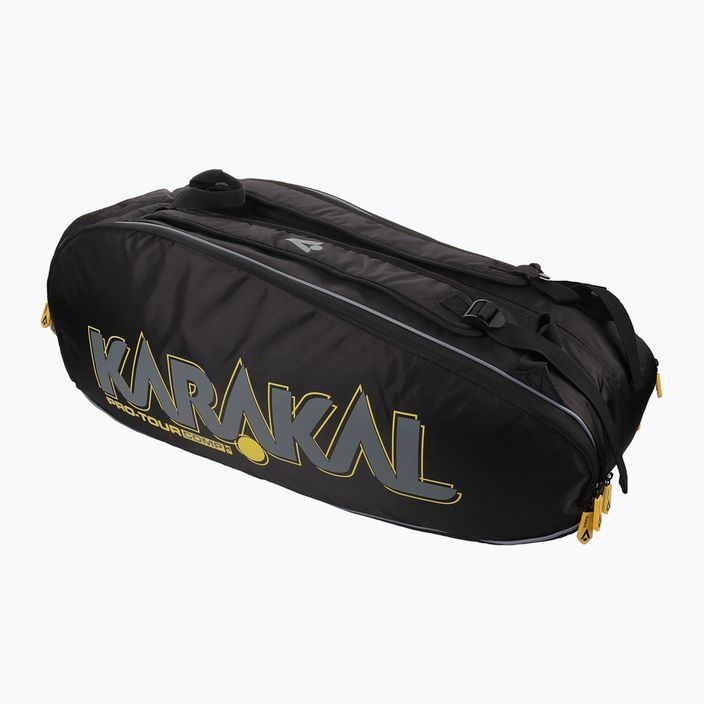 Skvošo krepšys Karakal Pro Tour Comp 2.1 9R yellow 2