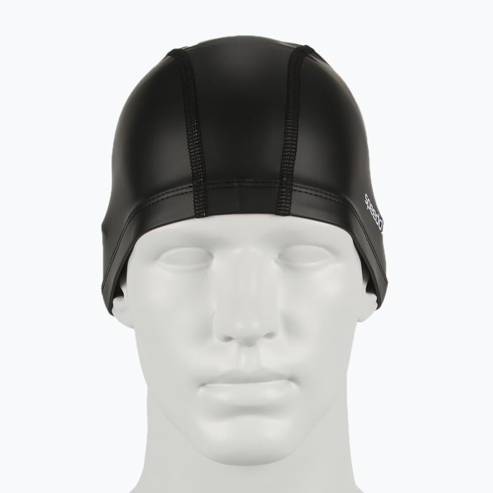 Speedo Pace plaukimo kepurė juoda 8-720640001 5