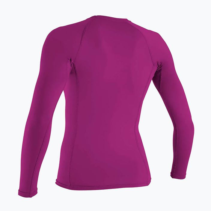 O'Neill Basic Skins moteriški maudymosi marškinėliai rožinės spalvos 3549 2