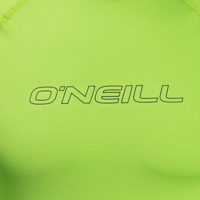 Vyriški O'Neill Basic Skins laimo žalios spalvos maudymosi marškinėliai 3342 3