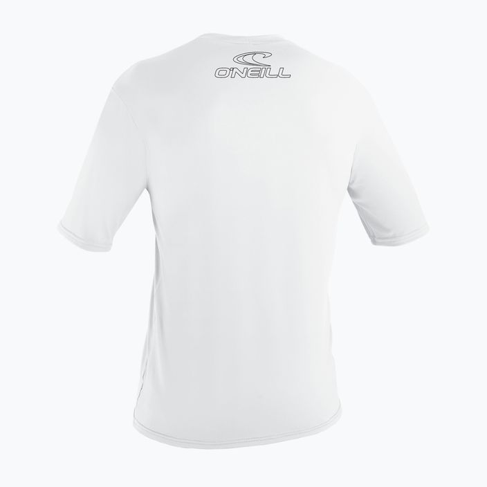 Vyriški plaukimo marškinėliai O'Neill Basic Skins Sun Shirt white 2
