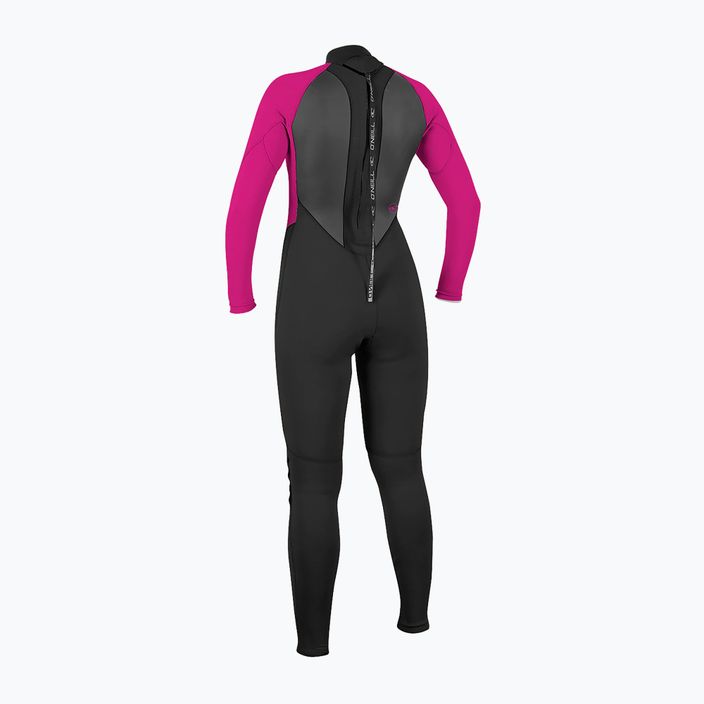 O'Neill moteriškas 3/2 mm rožinės spalvos maudymosi kostiumas Reactor-2 5042 2