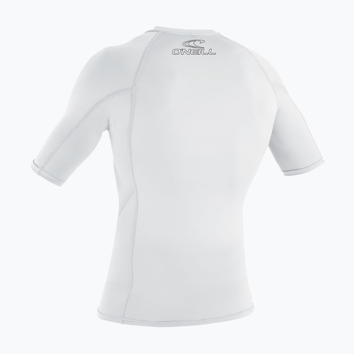 Vaikiški plaukimo marškinėliai O'Neill Basic Skins Rash Guard white 2