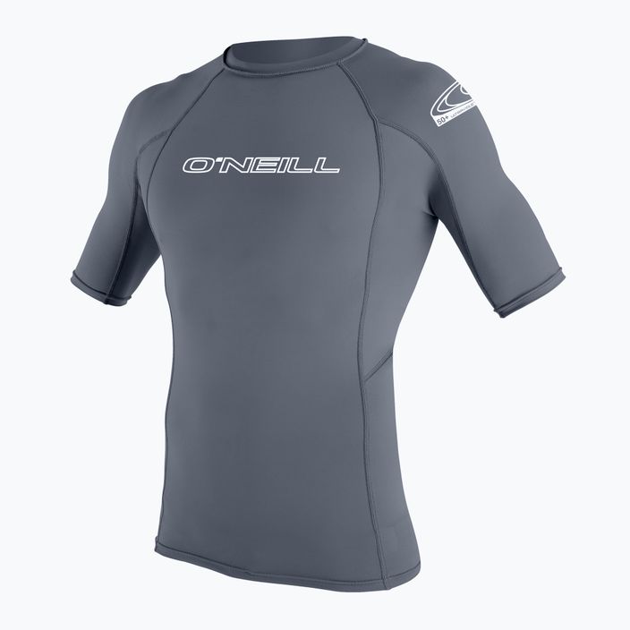 Vyriški maudymosi marškinėliai O'Neill Basic Skins Rash Guard grey 3341