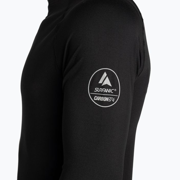 Vyriški termoaktyvūs marškinėliai ilgomis rankovėmis Surfanic Bodyfit Crewneck black 6