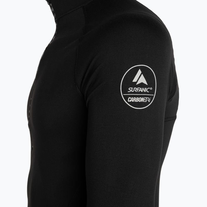 Vyriškas termoaktyvus džemperis Surfanic Bodyfit Zip Neck black 7
