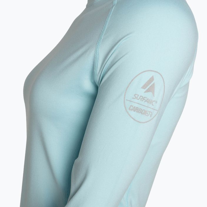 Moteriški termoaktyvūs marškinėliai ilgomis rankovėmis  Surfanic Cozy Crewneck clearwater blue 10