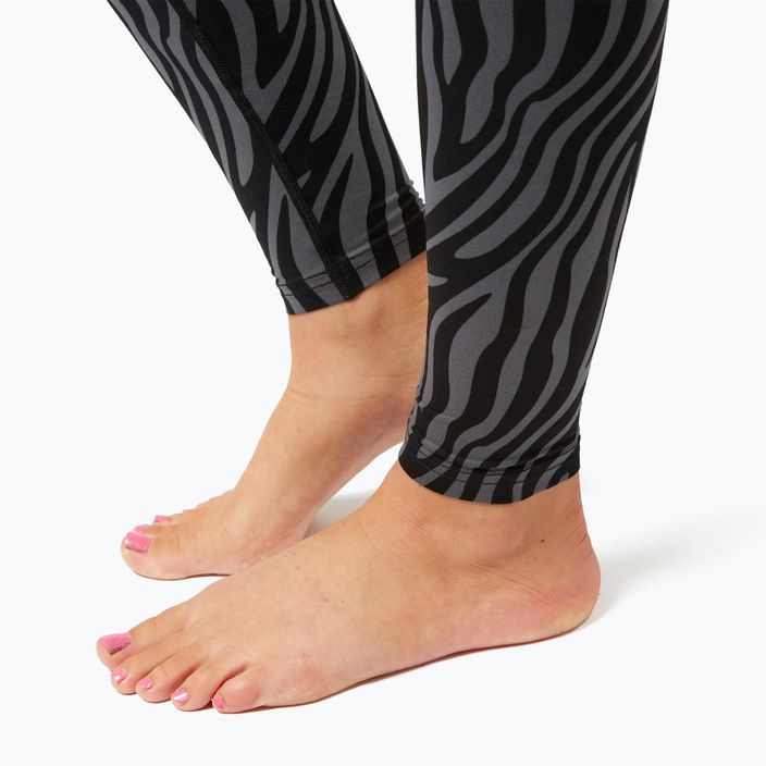 Moteriškos termoaktyvios kelnės Surfanic Cozy Limited Edition Long John black zebra 4