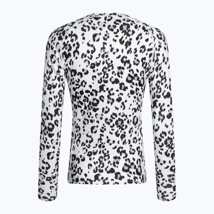 Moteriški termoaktyvūs marškinėliai ilgomis rankovėmis Surfanic Cozy Limited Edition Crew Neck snow leopard 5