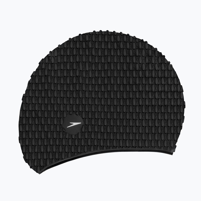 Speedo Bubble plaukimo kepurė juoda 68-709290001 3