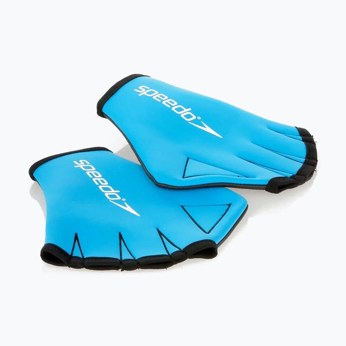 Plaukimo irklai Speedo Aqua Glove blue 2