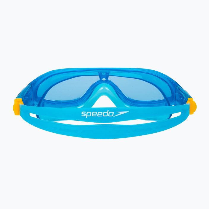 Speedo Rift Junior mėlyna/oranžinė vaikiška plaukimo kaukė 8-012132255 5
