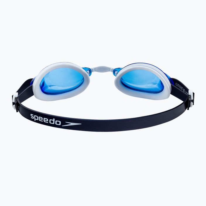 Speedo Jet V2 plaukimo akiniai tamsiai mėlyni/balti/mėlyni 8-092978577 5