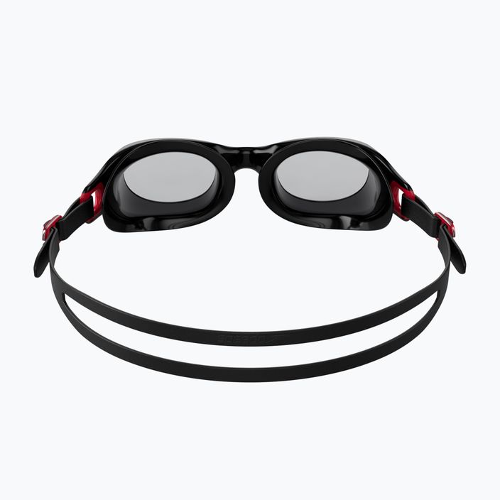 Speedo Futura Classic juodos/lavos raudonos/dūmo spalvos plaukimo akiniai 8-10898B572 8