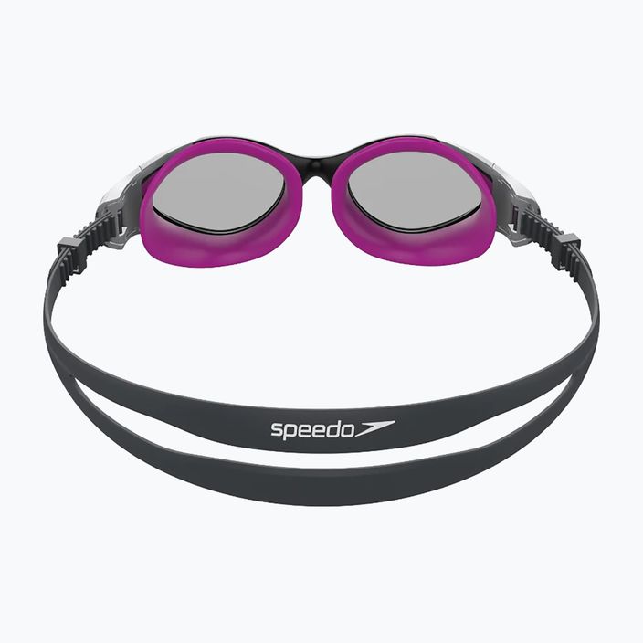 Speedo Futura Biofuse Flexiseal Dual Moteriški plaukimo akiniai juoda/rožinė 8-11314B980 8