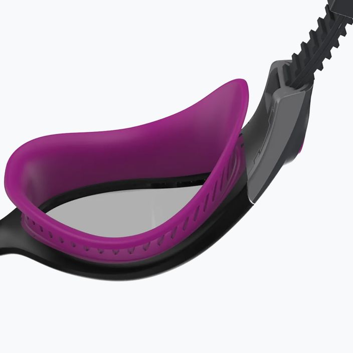 Speedo Futura Biofuse Flexiseal Dual Moteriški plaukimo akiniai juoda/rožinė 8-11314B980 9