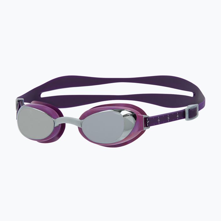 Speedo Aquapure Mirror violetiniai/sidabriniai plaukimo akiniai 68-11768C757 6