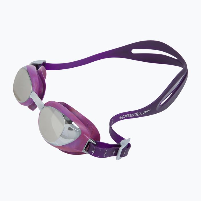 Speedo Aquapure Mirror violetiniai/sidabriniai plaukimo akiniai 68-11768C757 7