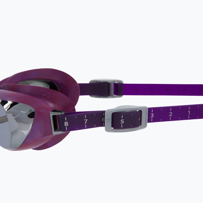 Speedo Aquapure Mirror violetiniai/sidabriniai plaukimo akiniai 68-11768C757 8
