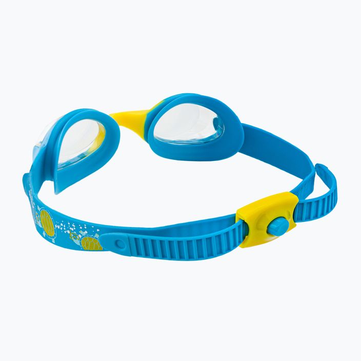 Speedo Illusion Infant turkio/ geltonos/skaidrios spalvos vaikiški plaukimo akiniai 68-12115D664 4