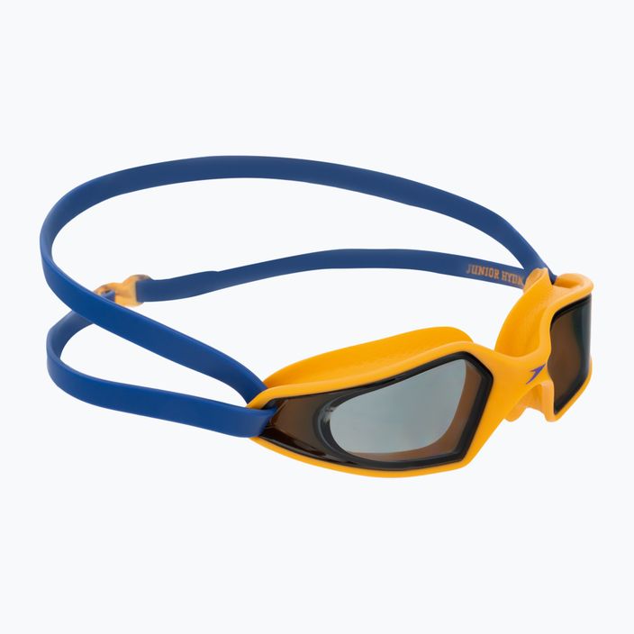 Speedo Hydropulse Junior ultragarsiniai/mango/dūmų spalvos vaikiški plaukimo akiniai 68-12270D659