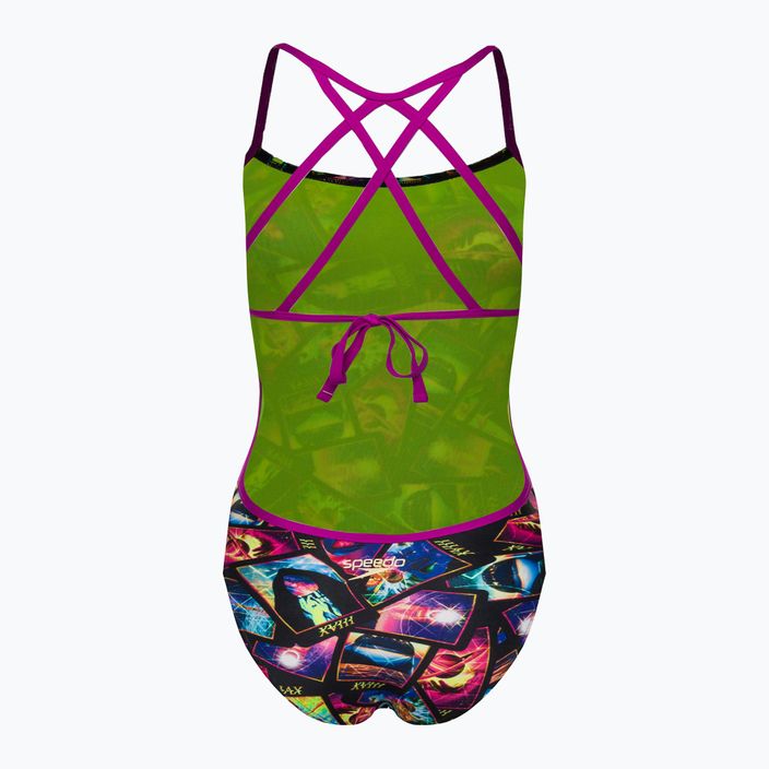 Speedo moteriškas vientisas maudymosi kostiumėlis Neon Freestyler F397 spalva 11714F397 8