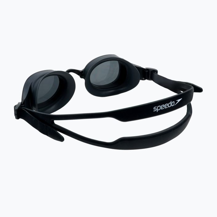 Speedo Hydropure juodi/juoda anglis/dūmas plaukimo akiniai 68-126699140 4
