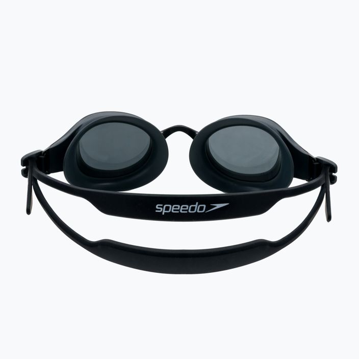 Speedo Hydropure juodi/juoda anglis/dūmas plaukimo akiniai 68-126699140 5