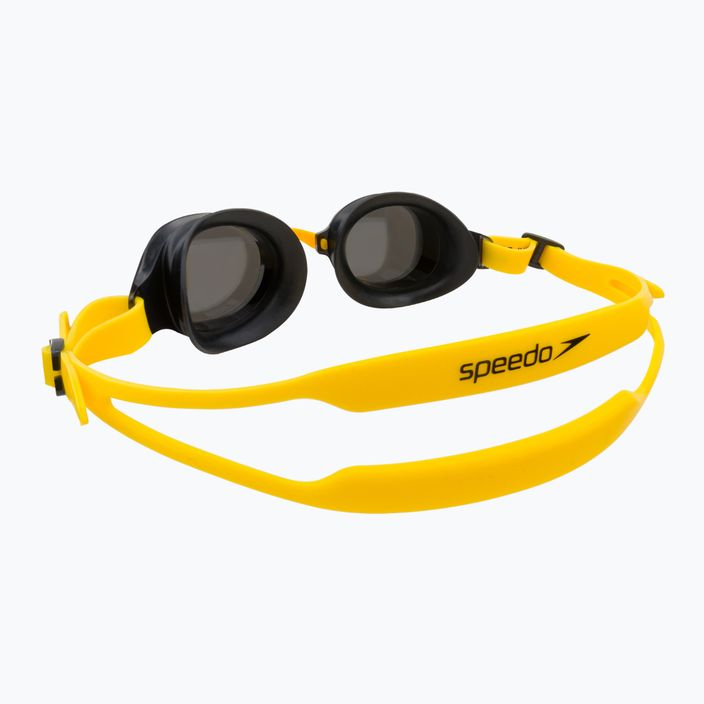 Speedo Hydropure Mirror Junior geltoni/juodi/chromuoti vaikiški plaukimo akiniai 8-12671F277 5